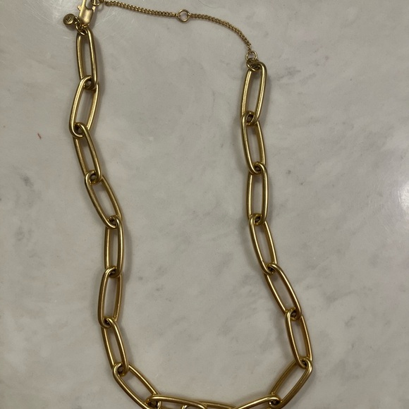 Madewell large paper clip chain necklace - Picture 3 of 3